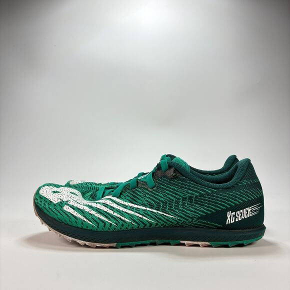 New Balance XC Seven v2 Green White Cross Country Running Spikes Women’s Size 6 - Picture 4 of 10